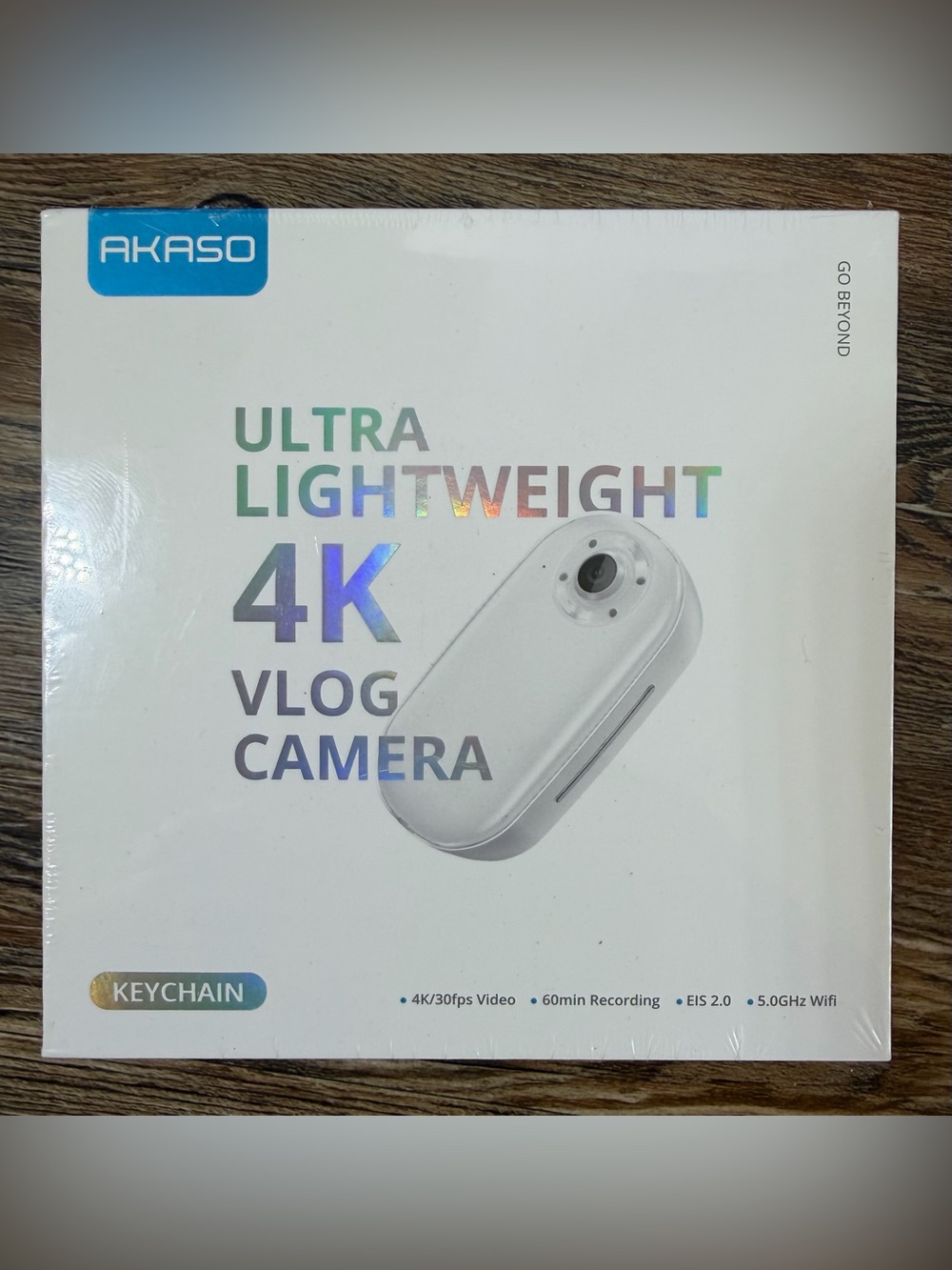AKASO Sealed Ultra Lightweight 4K Vlog Keychain Camera –
